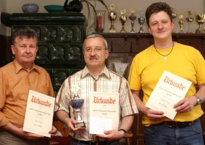 Die 3 Erstplatzierten der OVL 2008/09