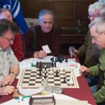 Das spannende Finale zwischen Ulrich Rehm (Treuen) und Heinz Zöphel (Adorf)